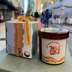 Spiced Honey Tobacco - Hand Poured Scented Soy Candle - Gift Box - 8.5 oz